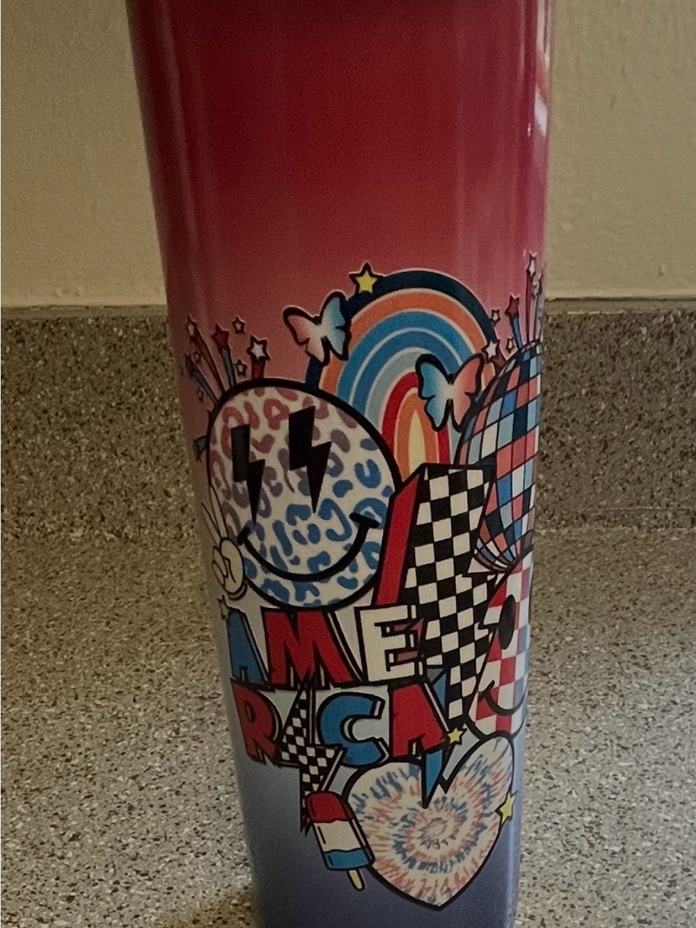 Unique Bomb Pop Retro Art Tumbler 20 oz Stainless Steel Tumbler